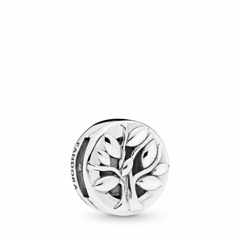 Pandora Reflexions™ Pandora Tree Of Life Charm Ireland - Sterling Silver/Silicone - 892145EIY